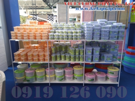 Kệ trưng bày sản phẩm tháo ráp không gắn ốc vít sơn tĩnh điện VCPhát