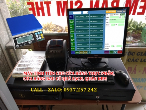 Bán phần mềm tính tiền cho cửa hàng thực phẩm tại Tây Ninh, Bình Phước