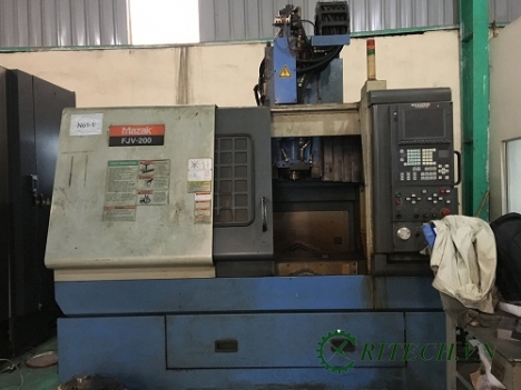 Sửa chữa máy phay CNC Mazak FJV-200 lỗi bộ Servo Mitsubishi tại KCN Lai Xá, Kim Chung, Hoài Đức