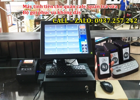 Bán trọn bộ thiết bị tính tiền cho quán cafe, trà sữa tại Phú Cường, Rạch Sỏi