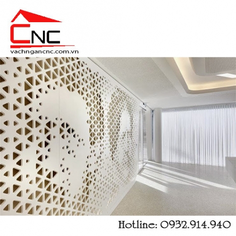 Vách ngăn hoa văn - vách gỗ trang trí cnc đẹp nội thất 2018