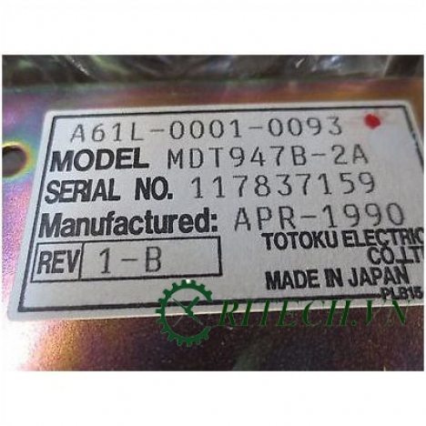 Màn hình LCD MDT947B-2A thay thế màn hình CRT Fanuc 9 inch chính hãng