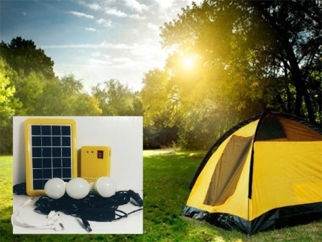 Đèn Led Chiếu Sáng Trang Trí 03 Bóng Năng Lượng Mặt Trời