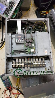 Sửa chữa biến tần Hitachi L300P 45kw lỗi có tín hiệu chạy mà biến tần không chạy
