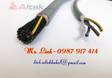 Phân phối Cáp điều khiển bọc lưới chống nhiễu