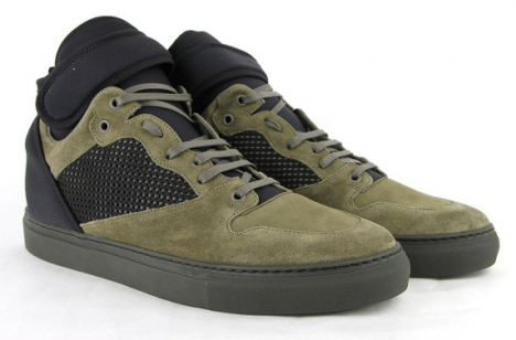 Giày thể thao Balenciaga High Top Black Olive Green