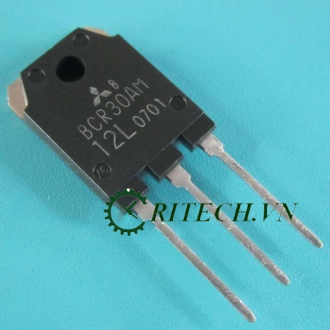 BCR30AM-12L, BCR30AM Triac 30A 400-600V TO-3P giá rẻ