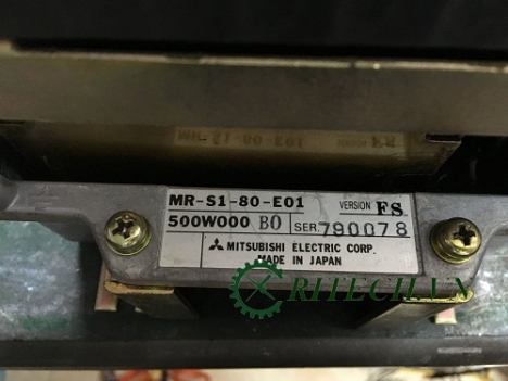 Sửa chữa máy phay CNC Mitsubishi lỗi bộ Servo trục X MR-S1-80-E01 giá rẻ toàn quốc