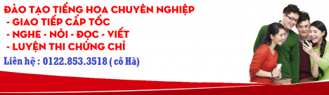 Gia sư người Hoa dạy kèm tiếng Hoa tại nhà.