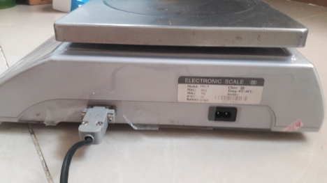 Cân điện tử electronic uwa-m. 30kg/1g
