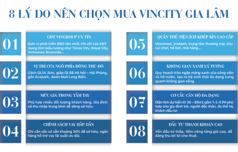 Bán căn hộ chung cư Vincity Gia Lâm