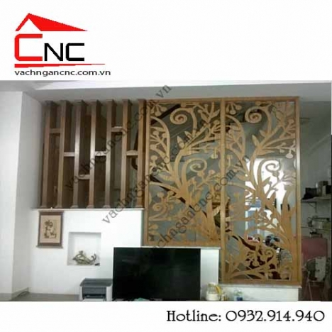 Vách ngăn cầu thang bằng gỗ, vách ngăn nhà đẹp