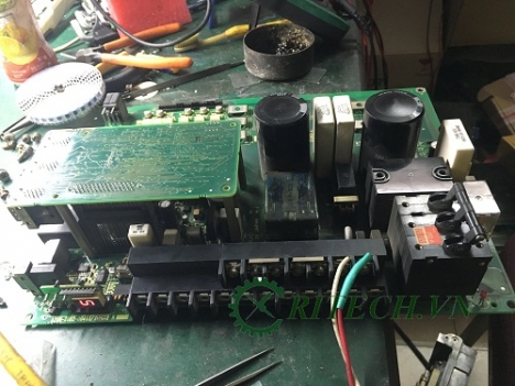 Sửa chữa AC Servo Unit Fanuc A06B-6089-H105 Lỗi không lên nguồn cho khách hàng uy tín tại Hải Dương
