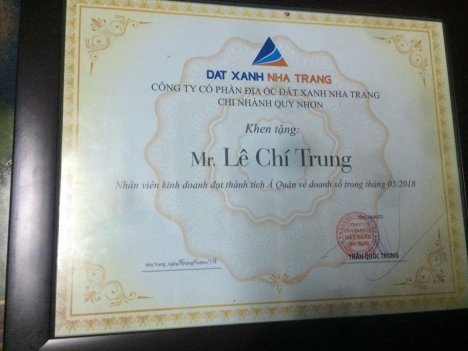 BÁN ĐẤT NỀN MẶT TIỀN QUỐC LỘ 1A TRUNG TÂM THỊ XÃ AN NHƠN BÌNH ĐỊNH.