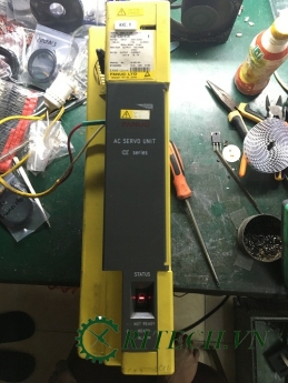 Sửa chữa AC Servo Unit Fanuc A06B-6089-H105 Lỗi không lên nguồn cho khách hàng uy tín tại Hải Dương