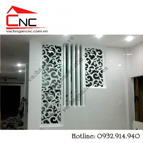 Vách ngăn cầu thang bằng gỗ, vách ngăn nhà đẹp