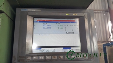 Sửa chữa máy tiện CNC Okuma LB250T dùng hệ điều khiển OSP-E10L tại KCN Phùng Đan Phượng, Hà Nội