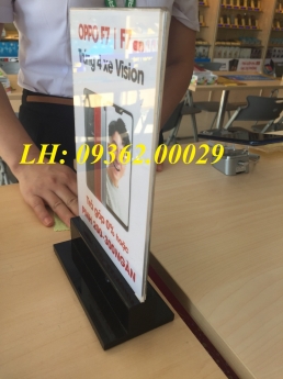 Giảm giá các loại kệ menu tại Hà nội