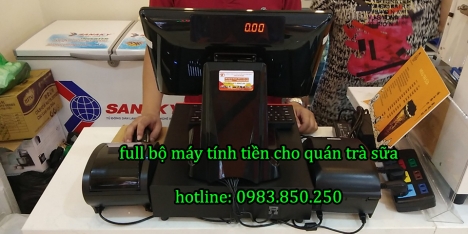 Máy tính tiền giá rẻ cho quán trà sữa tại Tây Ninh