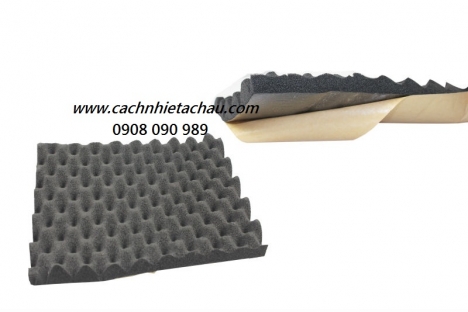 Mút trứng chống cháy, có khả năng tiêu âm và cách nhiệt. Gía rẻ