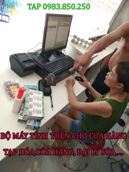 Lắp đặt máy tính tiền cho shop, siêu thị,cửa hàng tại Hà Nội,bắc Ninh,Bắc Giang