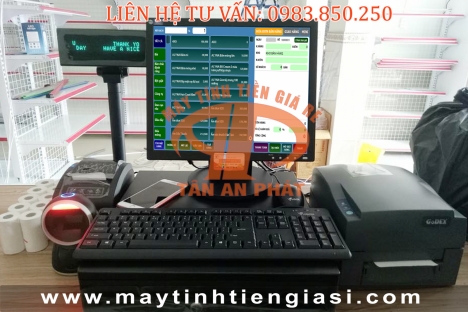 Lắp đặt máy tính tiền cho shop, siêu thị,cửa hàng tại Hà Nội,bắc Ninh,Bắc Giang