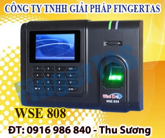 Lắp đặt máy chấm công vân tay wse 808 giá tốt nhất