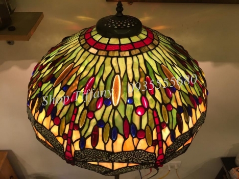 Đèn Sàn Tiffany Chuồn Chuồn Cổ