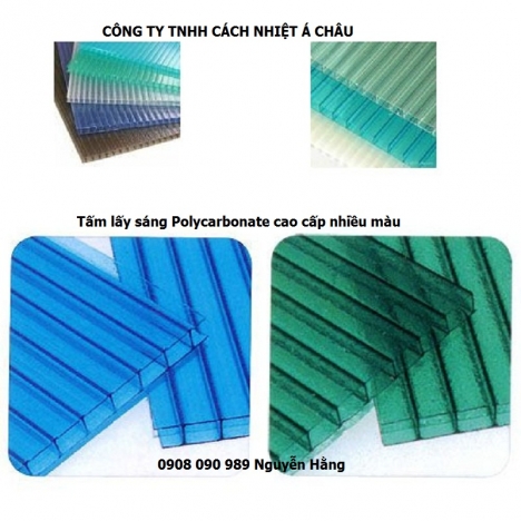 Tấm lấy sáng cách âm cách nhiệt tốt, chống tia UV. Gía rẻ