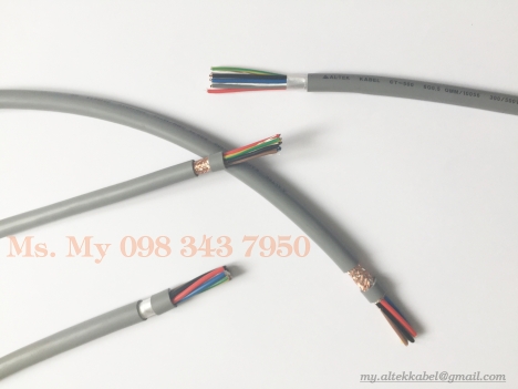 Cáp điều khiển có lưới chống nhiễu