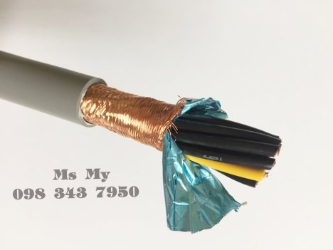 Cáp điều khiển có lưới chống nhiễu