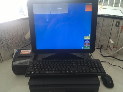 Máy tính tiền giá rẻ cho quán trà sữa tại Phú Yên