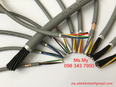 Cáp điều khiển có lưới chống nhiễu