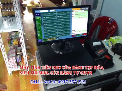 Bán máy tính tiền cho cửa hàng tạp hóa tại Sóc Trăng