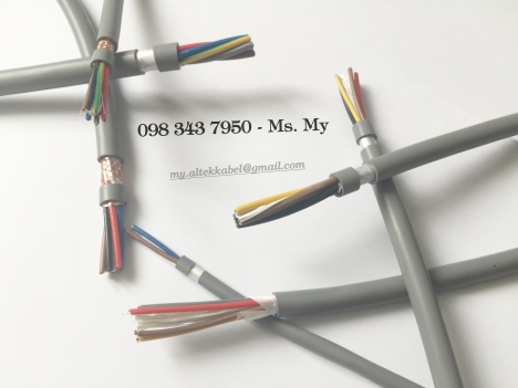 Cáp điều khiển có lưới chống nhiễu