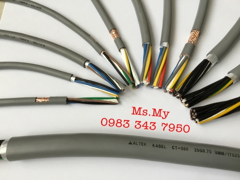 Cáp điều khiển có lưới chống nhiễu