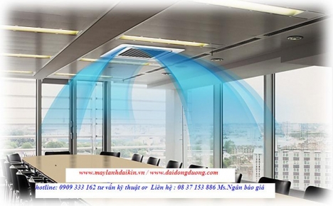 Máy lạnh âm trần Daikin FCQ140KAVEA- inverter gas R410a - chống bụi và vi khuẩn,hoạt động êm