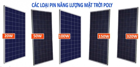 TẤM PIN NĂNG LƯỢNG MẶT TRỜI POLY RẺ NHẤT