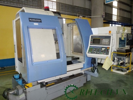 Sửa máy phay CNC, trung tâm gia công Shizuoka B5V-410D đời 1993 hệ điều khiển Fanuc 18M uy tín