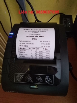 Máy in hóa đơn giá rẻ cho văn phòng phẩm tại Phú yên