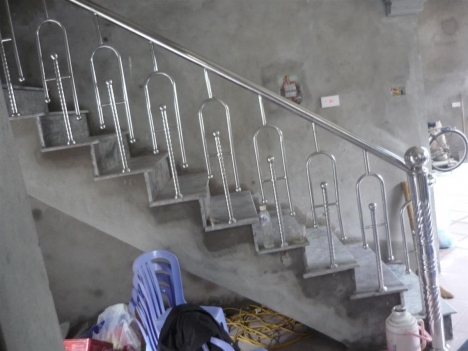 Lan can cầu thang inox