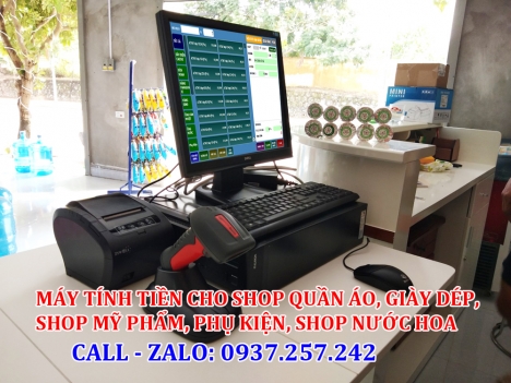Bán máy tính tiền cho shop mỹ phẩm, shop nước hoa tại Cao Lãnh, Hồng Ngự