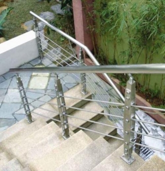 Lan can cầu thang inox
