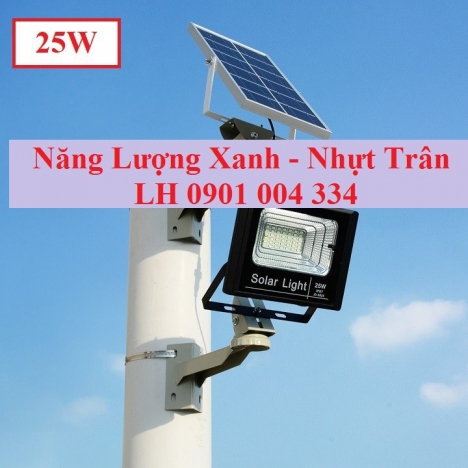 Đèn 25W Siêu Sáng Năng Lượng Mặt Trời