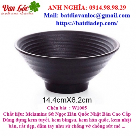 tô chén bát dĩa melamine nhà hàng