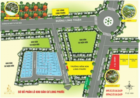 Dự án đường 272 khu dân cư Long Thuận, Long Phước, Quận 9, Hồ Chí Minh, giá 23 triệu/m.