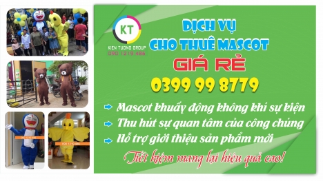 Cho thuê mascot tại Cần Thơ giá rẻ