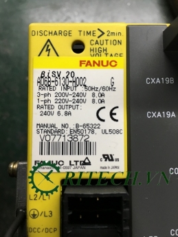 Sửa chữa Beta Servo Fanuc A06B-6130-H002 cho máy tiện CNC giá rẻ