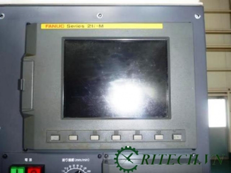 Sửa máy khoan CNC Toyosk TVT-301S đời 2000 hệ điều khiển Fanuc- 21i-MA