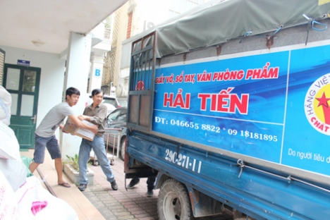 Phân phối vở Hải Tiến